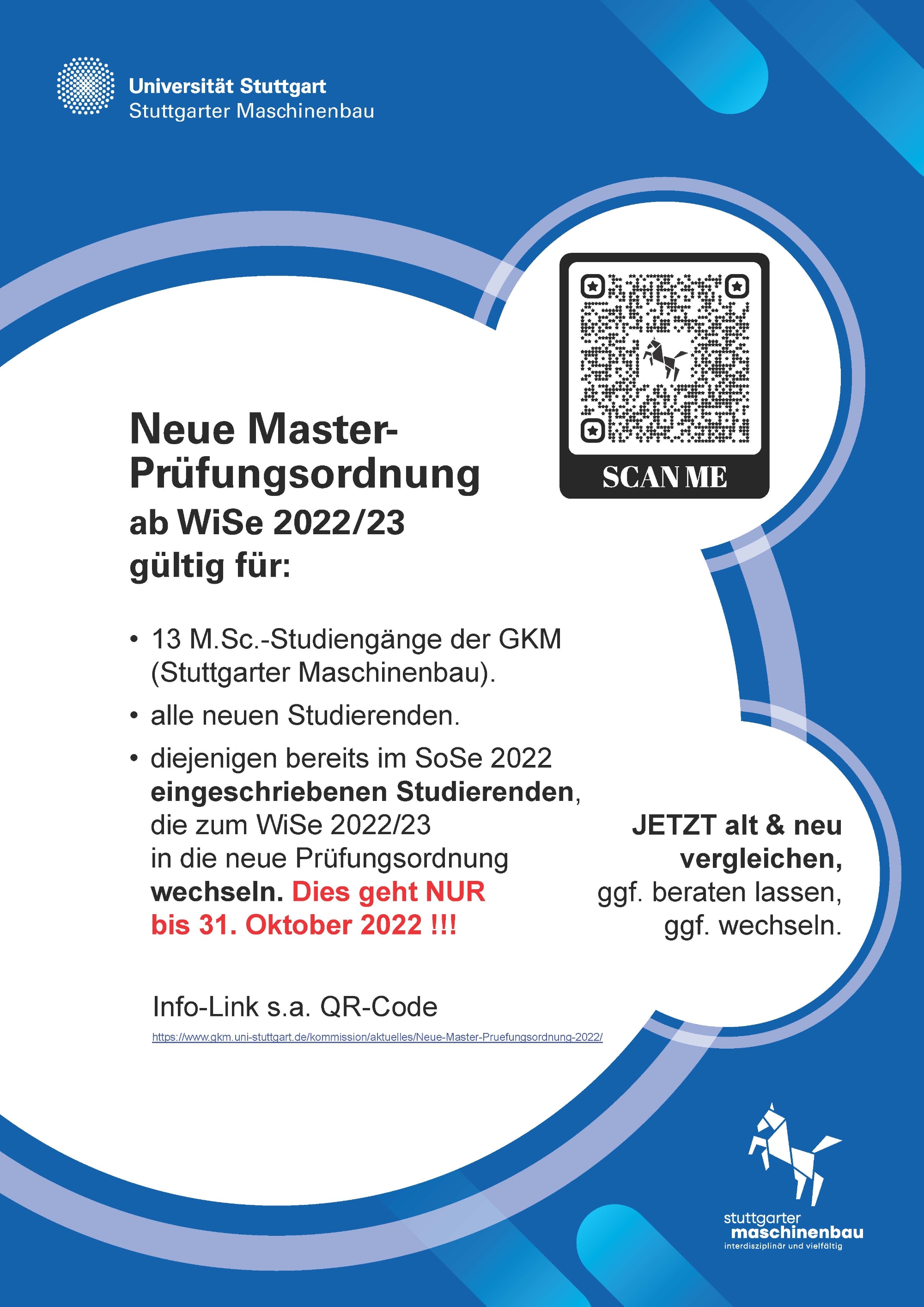 Poster zur neuen PO